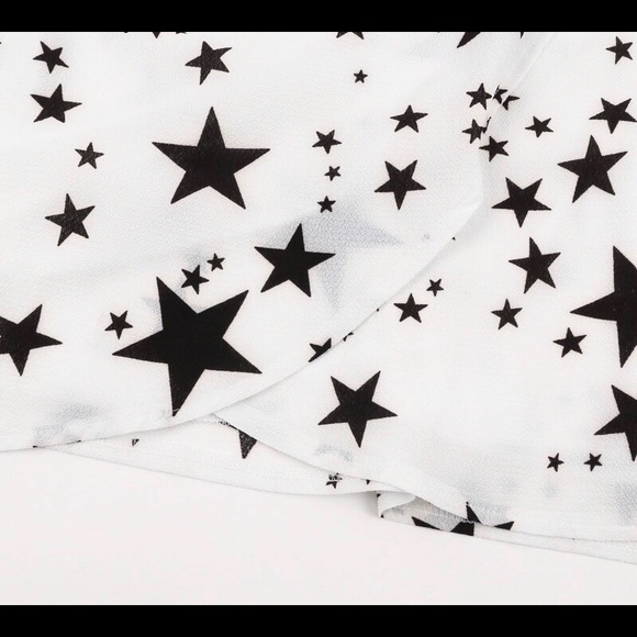 STAR WRAP DRESS NWT - Picture 3 of 3